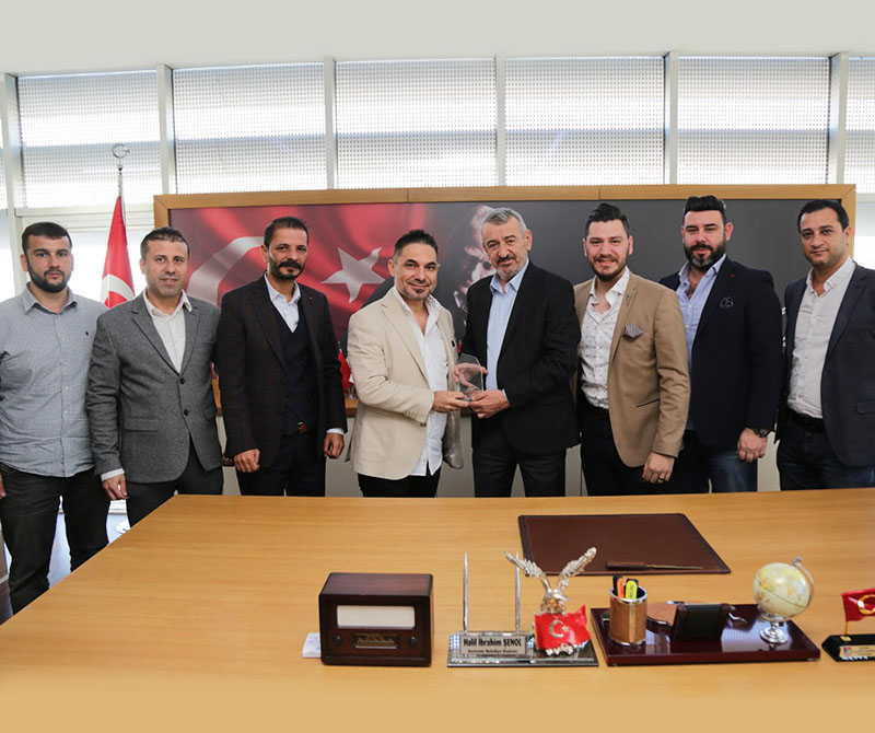 Gaziemir Belediye Başkanı Sayın Halil İbrahim ŞENOL’u Ziyaret Ettik
